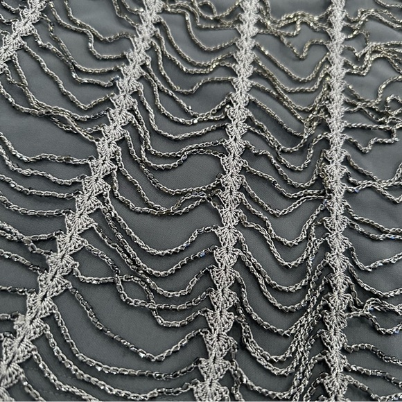 Karen Millen Hand crocheted beaded ombré skirt - Picture 5 of 7